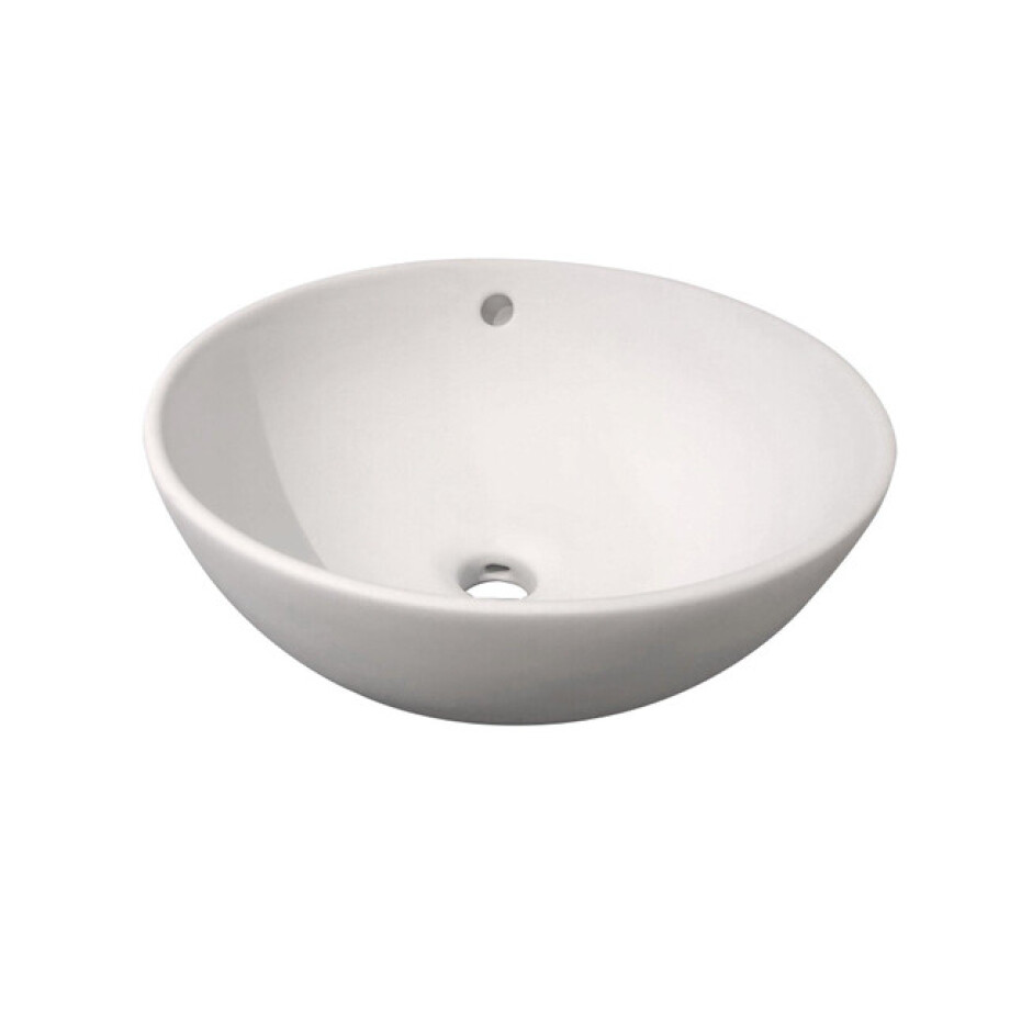 Best Design Ancona opbouw waskom mat wit Ø38cm H16cm 4006760 Best Design Ancona opbouw waskom mat wit Ø38cm H16cm 4006760 afbeelding 1