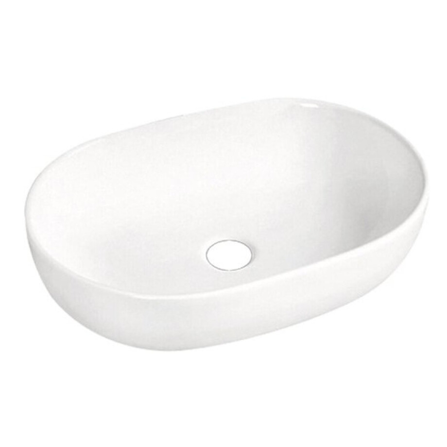 Best Design Lariano opbouw wastafel 60x42,5x14cm 4006610 Best Design Lariano opbouw wastafel 60x42,5x14cm 4006610 afbeelding 1