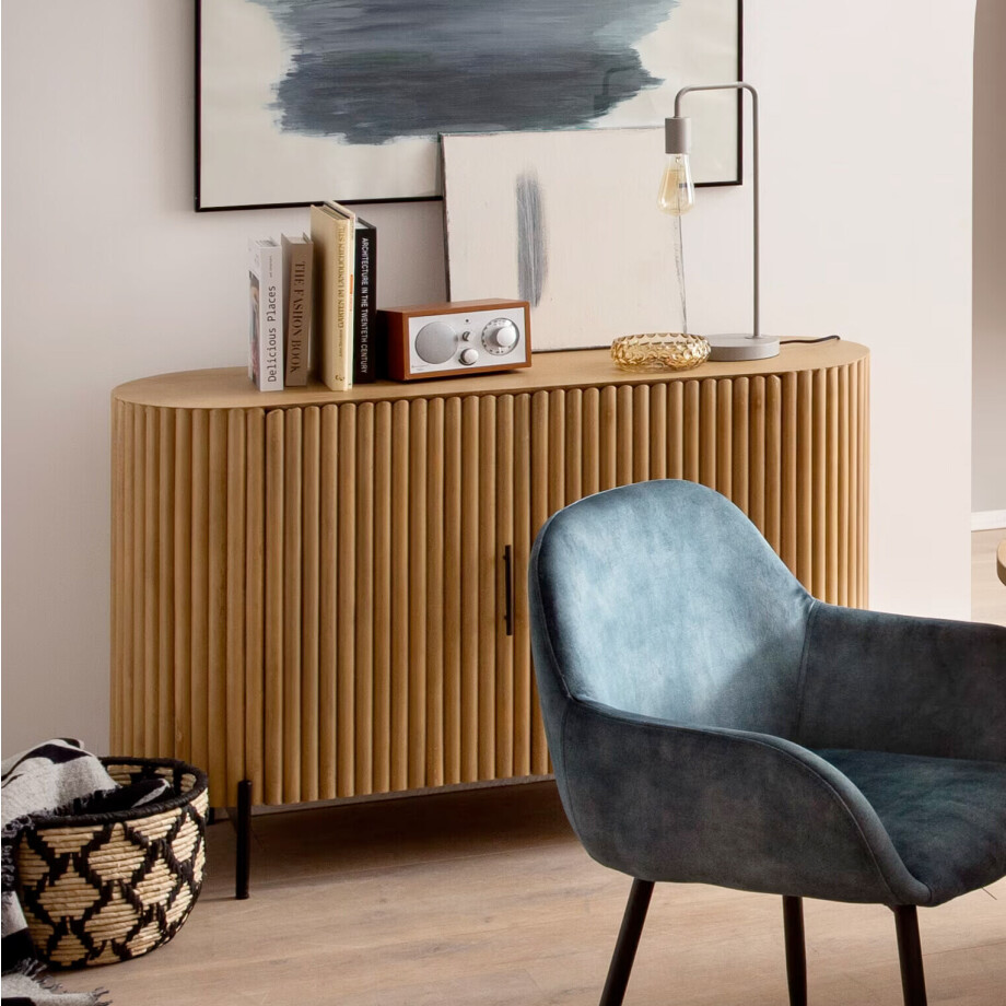 Artistiq Dressoir 'Bethann' Mangohout, 120cm afbeelding 