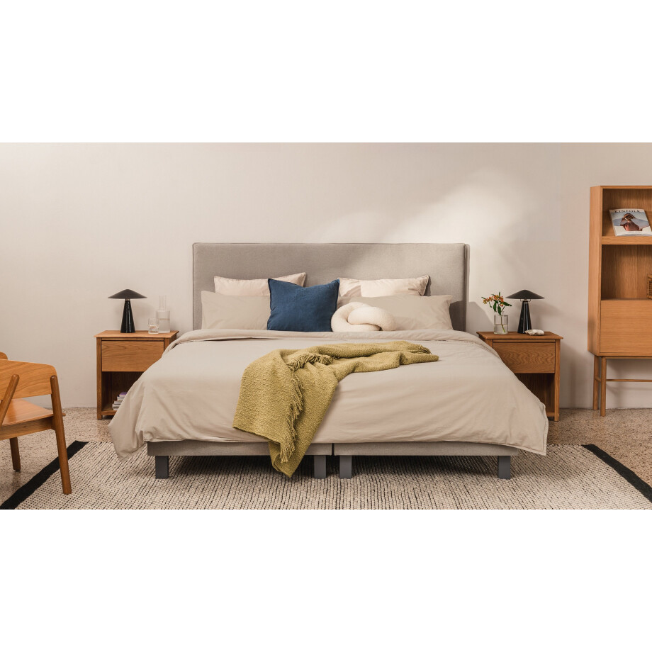 BRUNO beddengoed in beige | Gemaakt in Portugal | Huidvriendelijk en getest op schadelijke stoffen volgens Öko-Tex Standard 100 BRUNO beddengoed in beige | Gemaakt in Portugal | Huidvriendelijk en getest op schadelijke stoffen volgens Öko-Tex Standard 100 afbeelding 1