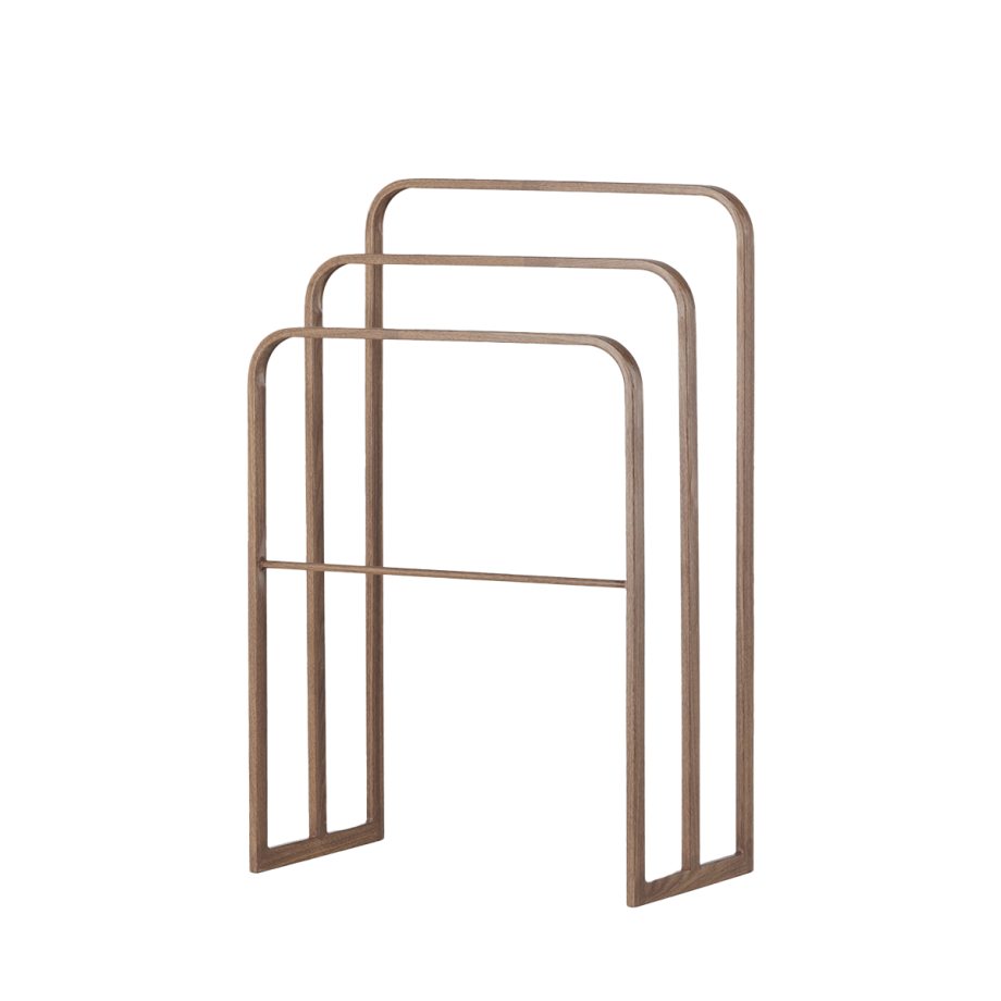 Bjarne metalen kledingrek bruin Bjarne metalen kledingrek bruin afbeelding 1