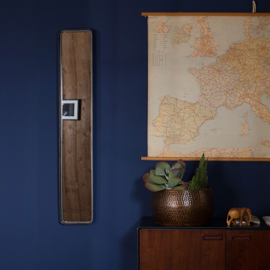 Dutchbone Spiegel 'Blackbeam' 120 x 20cm Dutchbone Spiegel 'Blackbeam' 120 x 20cm afbeelding 1