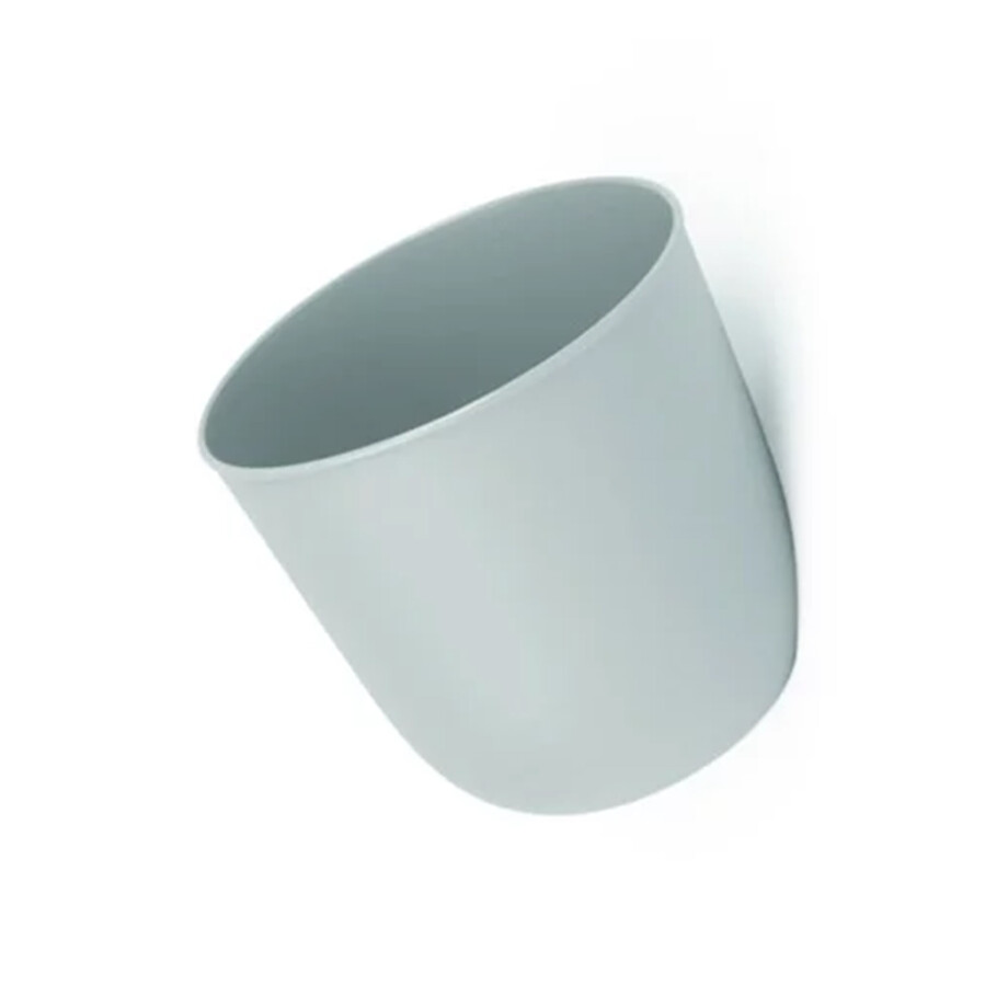 QUVIO Bloempot voor aan de wand - Diameter 15 cm - Lichtblauw afbeelding 1