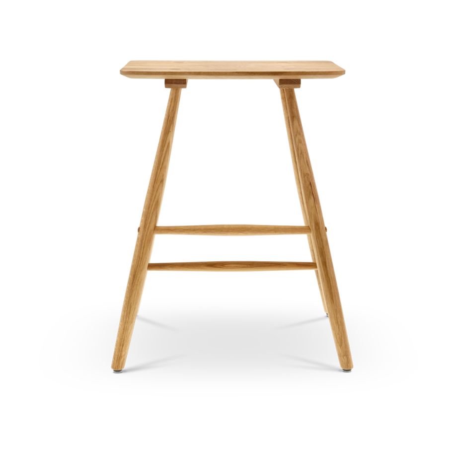 Bodo houten barkruk naturel - 64 cm Bodo houten barkruk naturel - 64 cm afbeelding 1