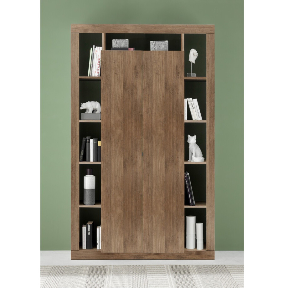 Boekenkast Rimini 134x217 cm mercure eiken afbeelding 1