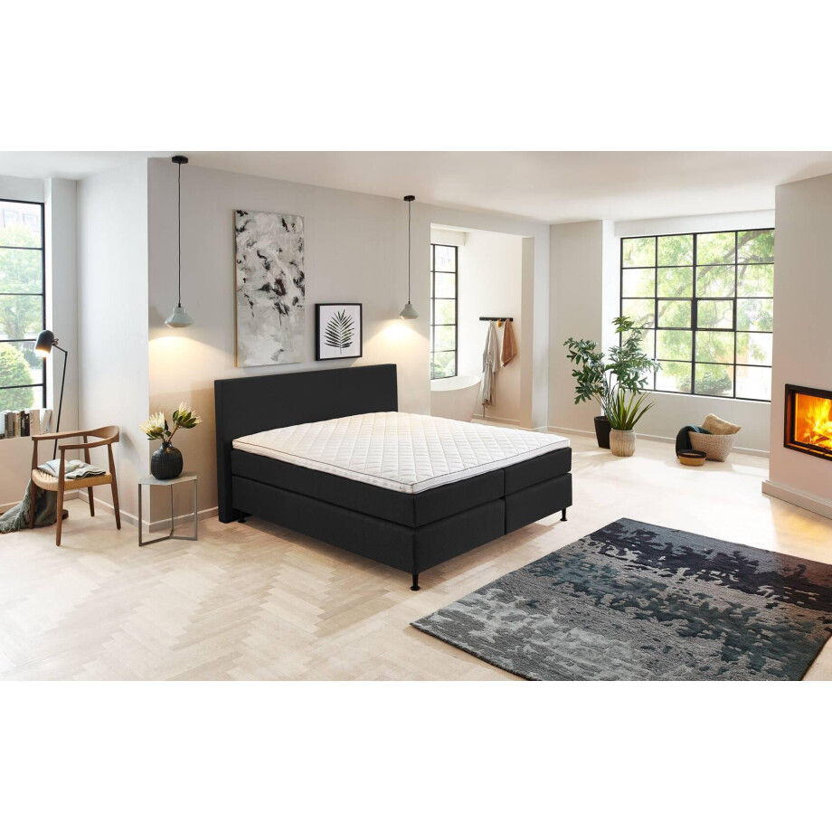 Boxspring Loft Glasgow 160 x 200 cm | Vitality Pur afbeelding 1