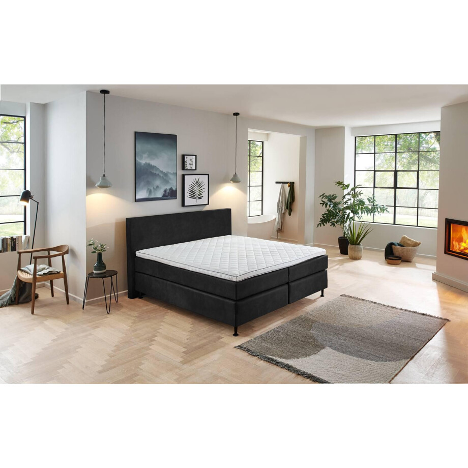 Boxspring Loft Glasgow 180 x 200 cm | Vitality Pur afbeelding 1