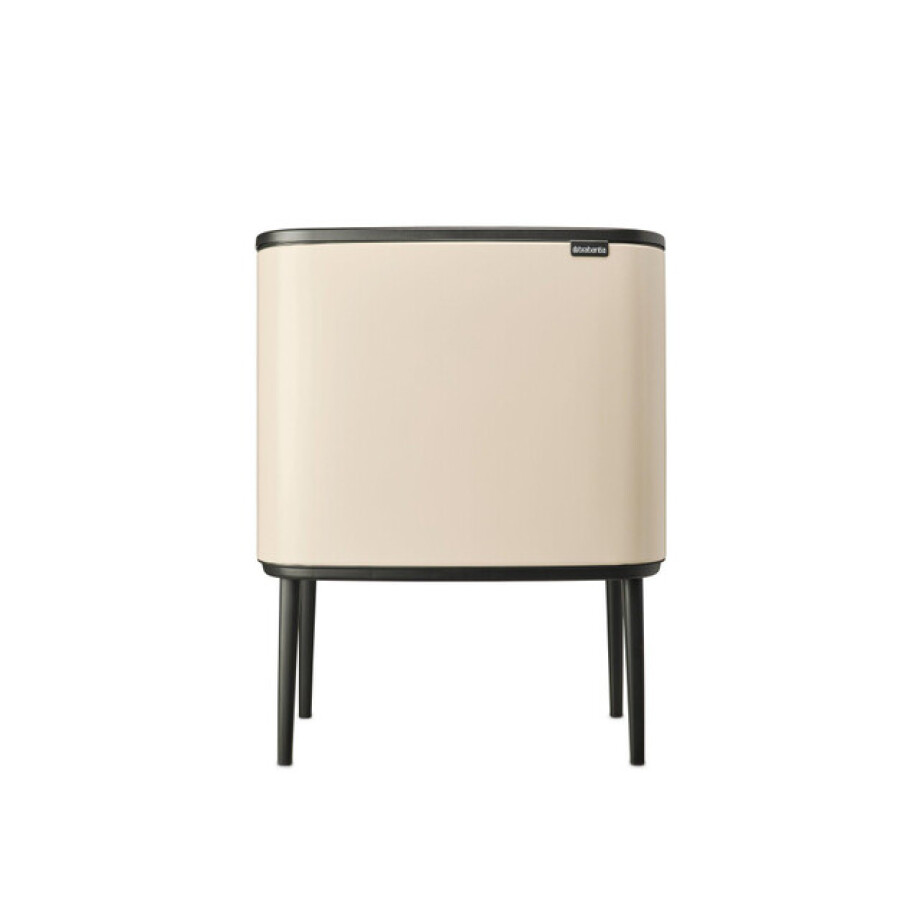 Brabantia Bo Touch Bin Afvalemmer - 36 liter - kunststof binnenemmer - soft beige 201189 afbeelding 1