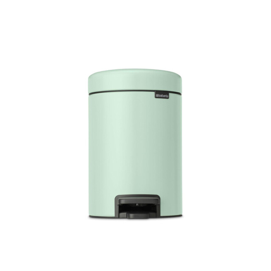 Brabantia NewIcon Pedaalemmer - 3 liter - kunststof binnenemmer - jade green 233869 afbeelding 1