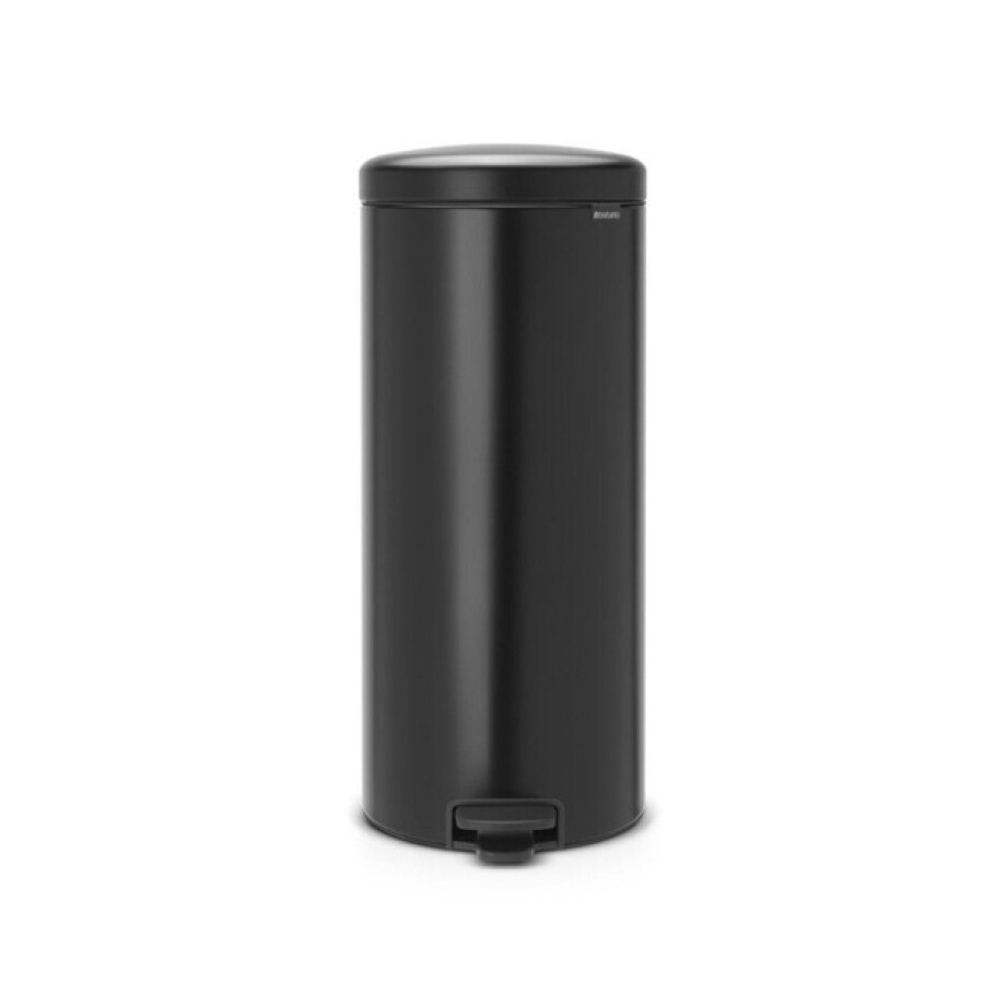 Brabantia NewIcon Pedaalemmer - 30 liter - kunststof binnenemmer - matt black 114540 Brabantia NewIcon Pedaalemmer - 30 liter - kunststof binnenemmer - matt black 114540 afbeelding 1