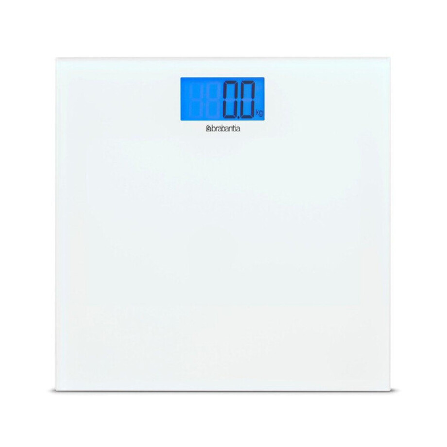 Brabantia Personenweegschaal - 30x25x30cm - digitaal - wit 483127 afbeelding 1