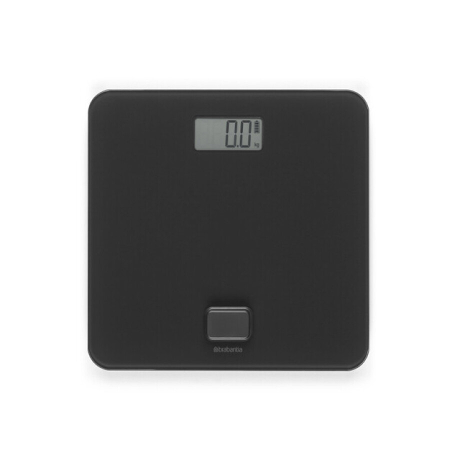 Brabantia ReNew Personenweegschaal - tot 150kg - dynamo - donker grijs 281341 afbeelding 1