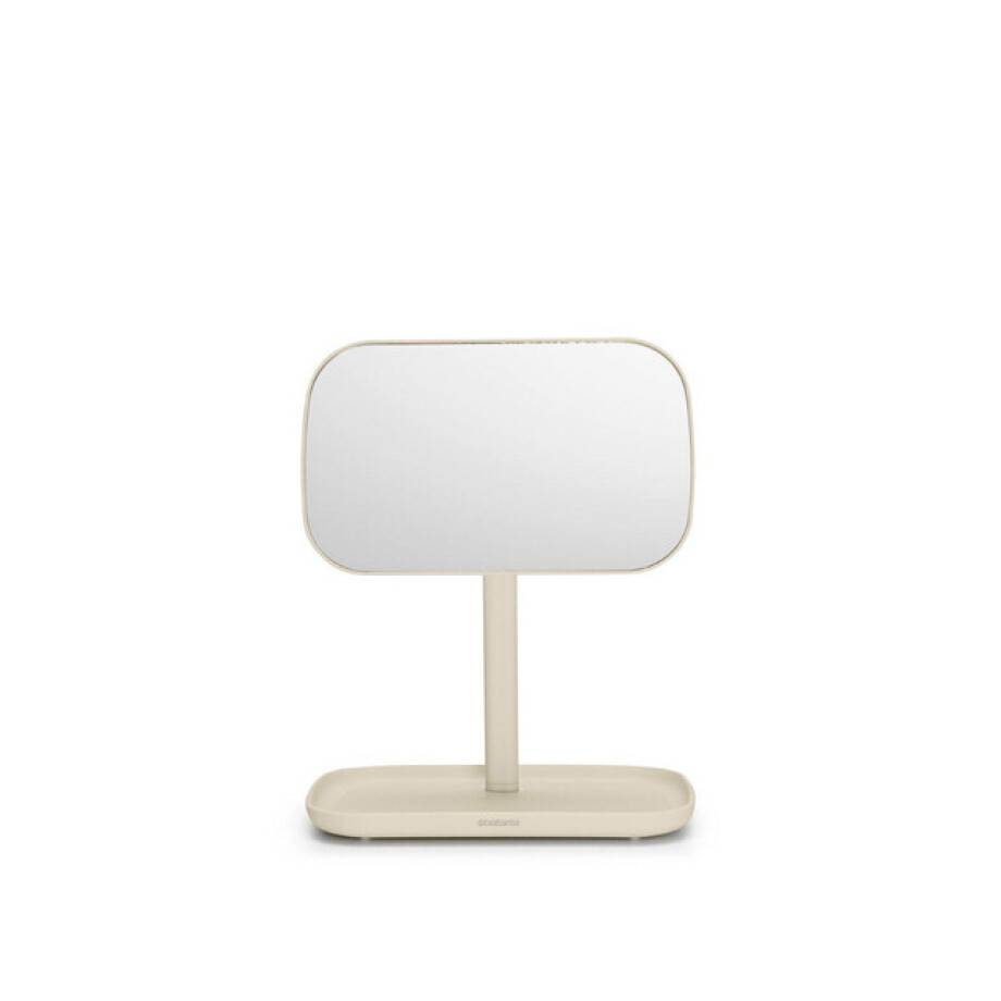Brabantia ReNew Spiegel - staand - accessoire schaal - soft beige 223488 afbeelding 1