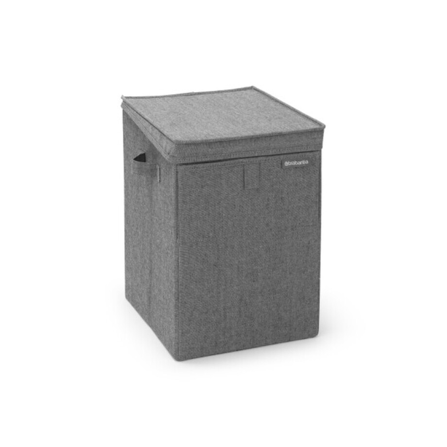 Brabantia Wasbox - 35 liter - stapelbaar - peper zwart 120442 afbeelding 1