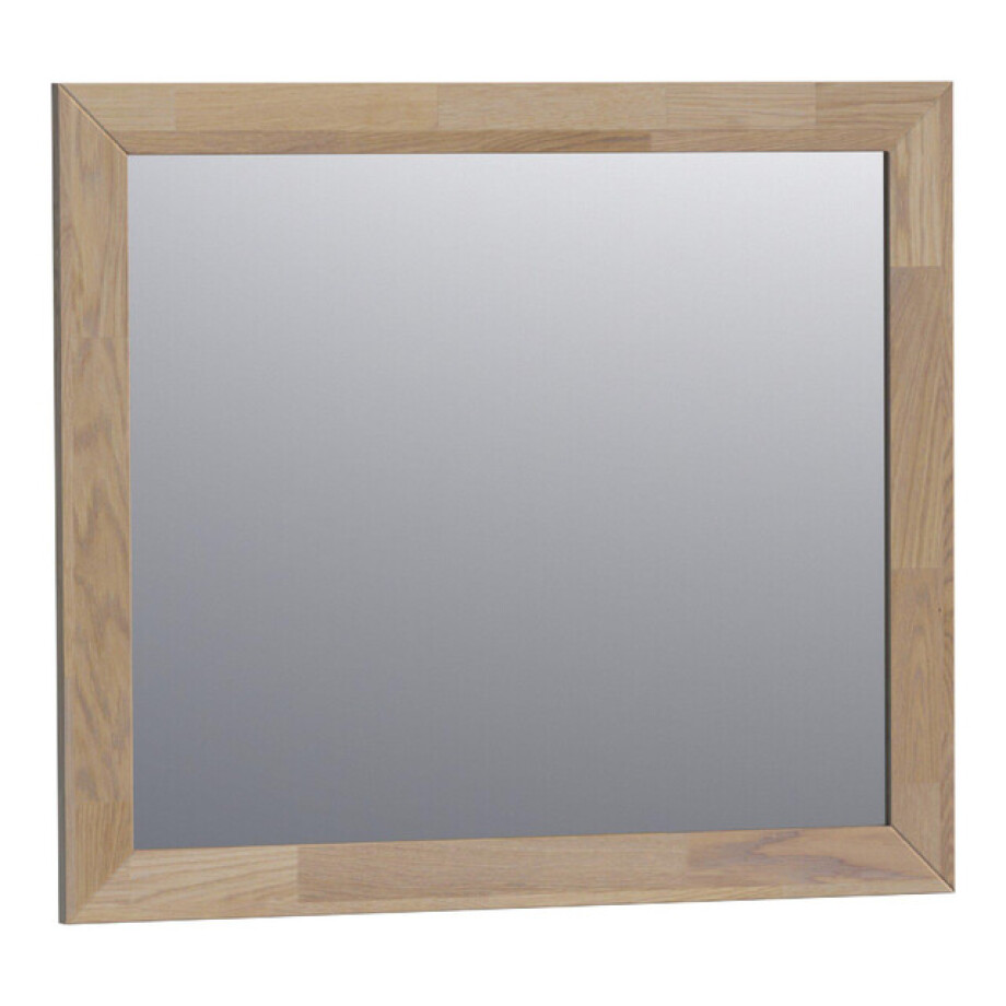 BRAUER Citrine spiegel - 80x70cm - rechthoekig - vingerlas eiken grijs frame SP-CI80RHVEG afbeelding 1