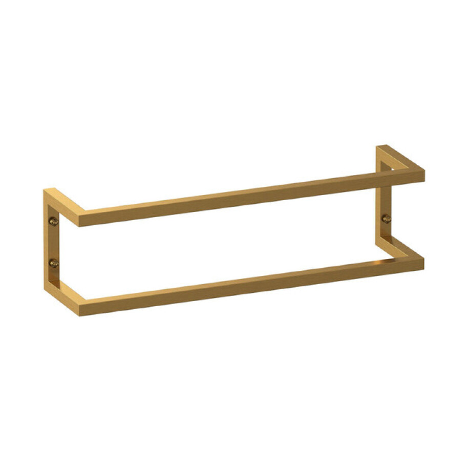 BRAUER Combi Handdoekrek - 60x15x15cm - horizontaal/verticaal - geborsteld goud AE-HBA60GG afbeelding 1