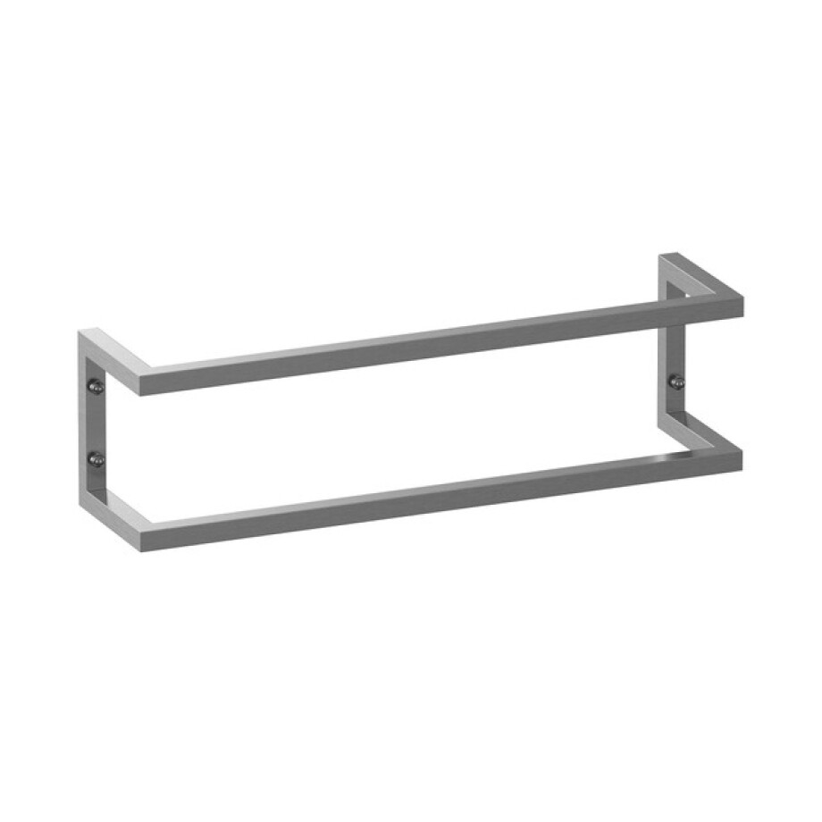 BRAUER Combi Handdoekrek - 60x15x15cm - horizontaal/verticaal - geborsteld RVS AE-HBA60NG BRAUER Combi Handdoekrek - 60x15x15cm - horizontaal/verticaal - geborsteld RVS AE-HBA60NG afbeelding 1