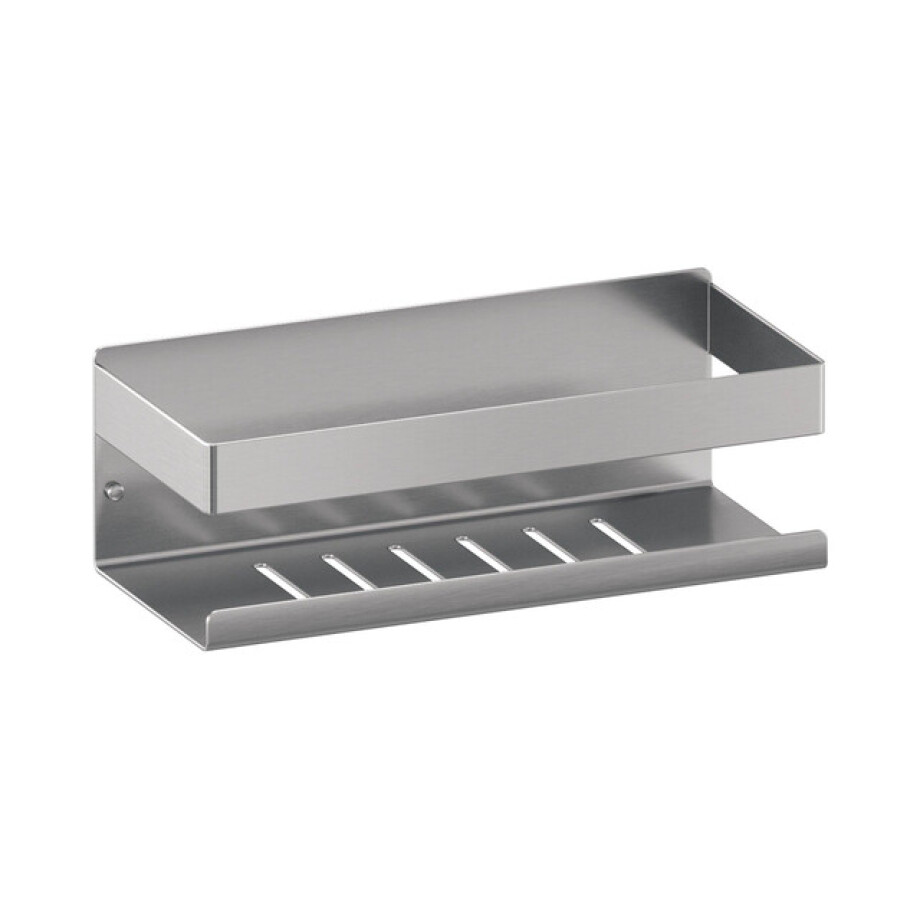Brauer doucherek - 23x8cm - RVS geborsteld 5-NG-224 afbeelding 1