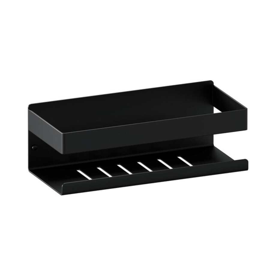 Brauer doucherek - 23x8cm - Zwart mat 5-S-224 afbeelding 1