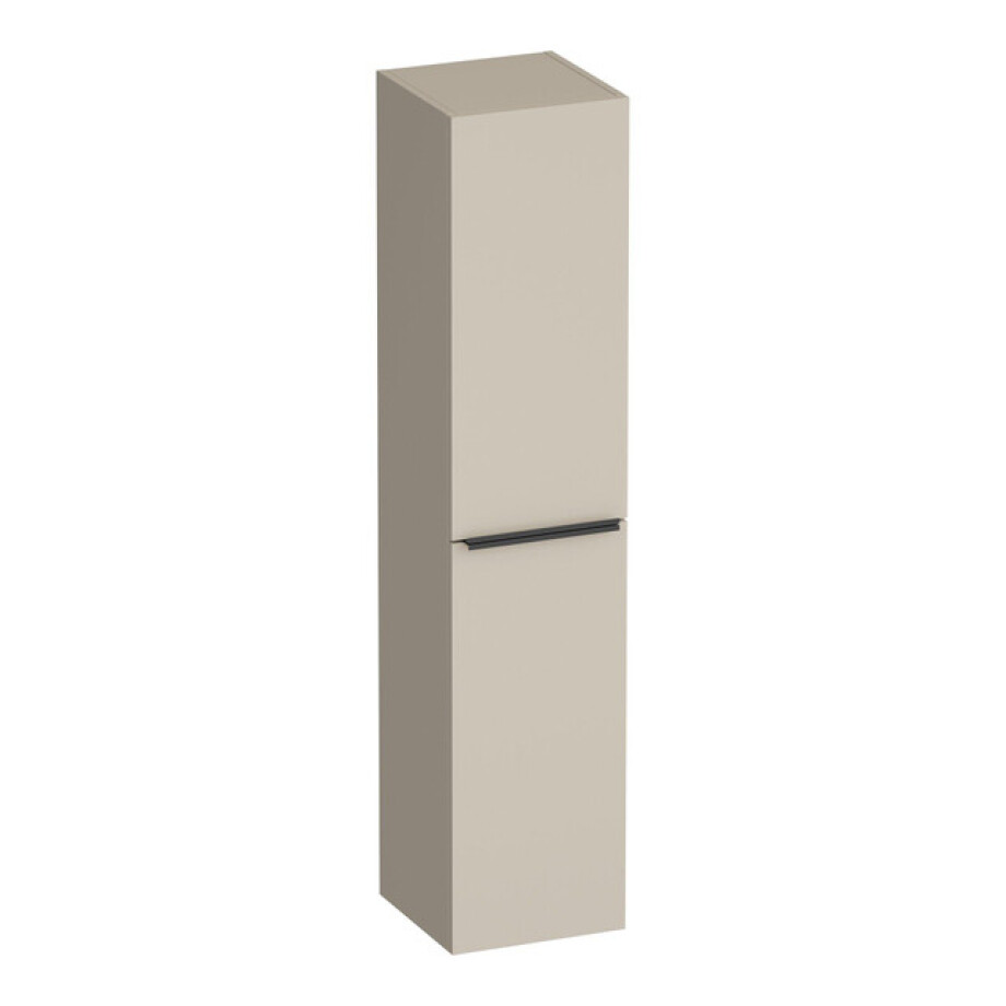 BRAUER Elevate badkamerkast - 160x35x35cm - excl. opleggrepen - 2 deuren - links- of rechtsdraaiend - mat beige HK-EL160MB afbeelding 1