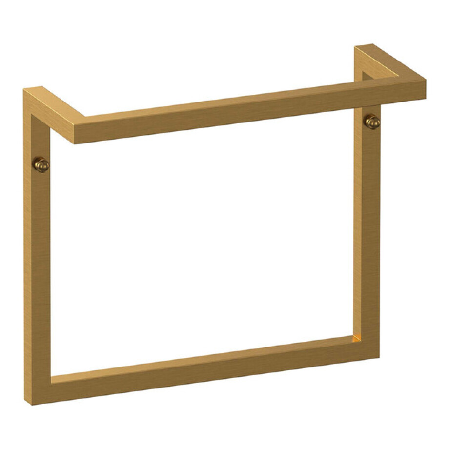 BRAUER Handdoekrek - 35x30x12cm - geborsteld goud AE-HBB35GG afbeelding 1