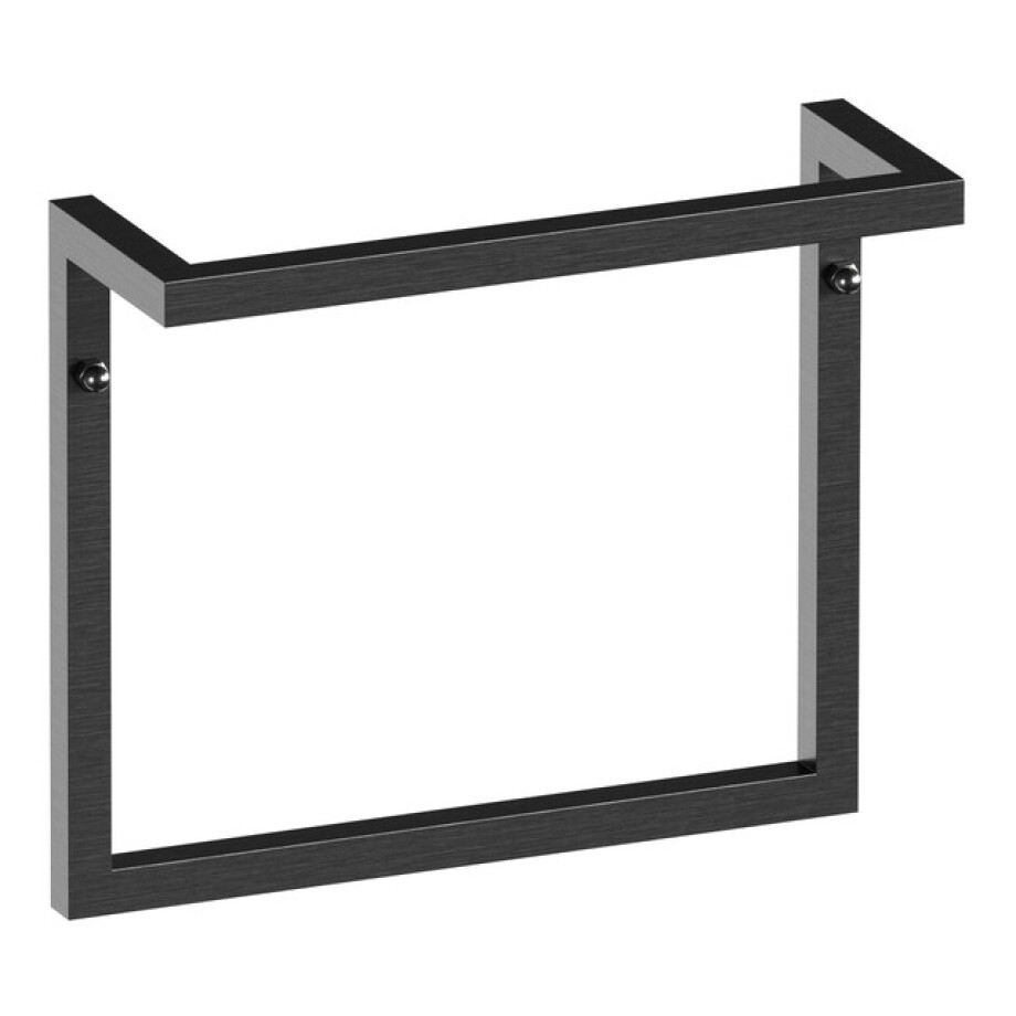 BRAUER Handdoekrek - 35x30x12cm - geborsteld gunmetal AE-HBB35GM BRAUER Handdoekrek - 35x30x12cm - geborsteld gunmetal AE-HBB35GM afbeelding 1
