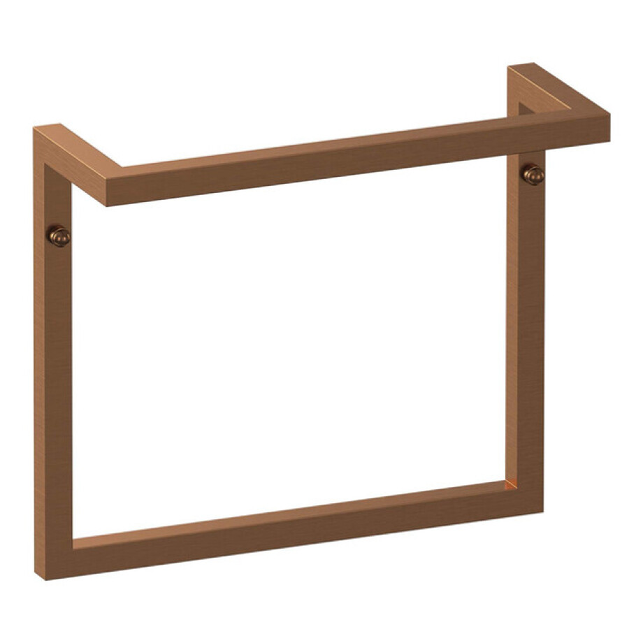 BRAUER Handdoekrek - 35x30x12cm - geborsteld koper AE-HBB35GK afbeelding 1