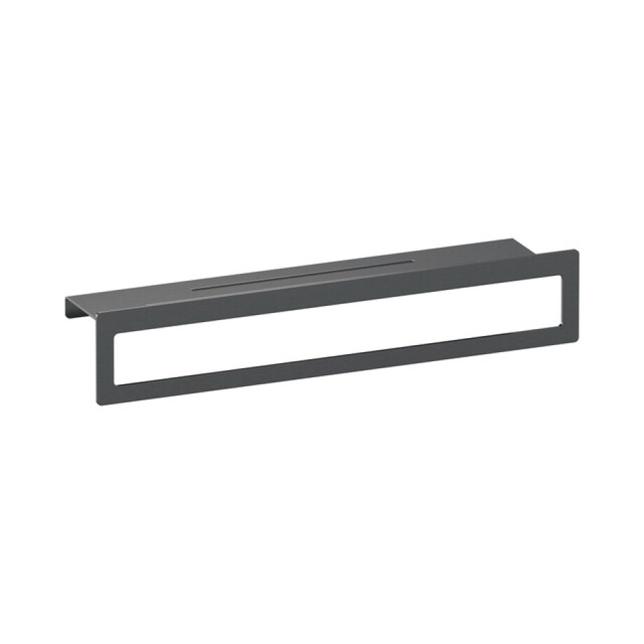 Brauer handdoekrek - 43cm - Gunmetal geborsteld 5-GM-226 Brauer handdoekrek - 43cm - Gunmetal geborsteld 5-GM-226 afbeelding 1