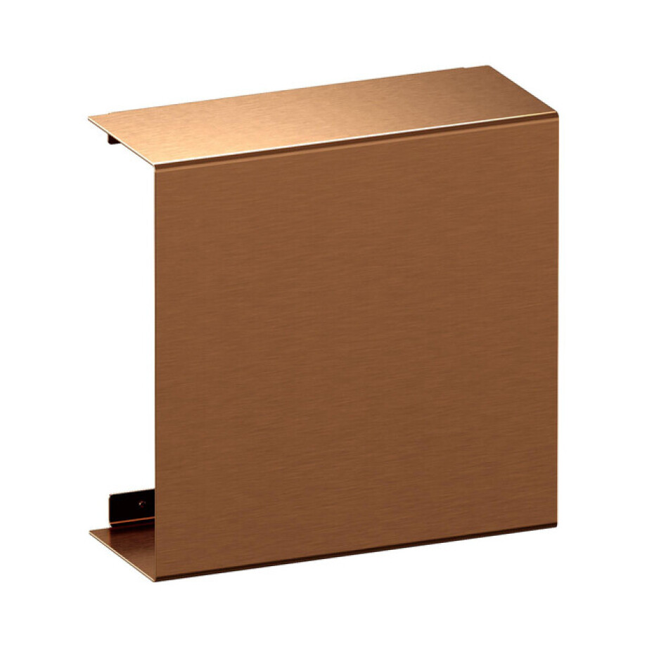 Brauer opbouwnis - 25x25cm - Koper geborsteld 5-GK-227 afbeelding 1
