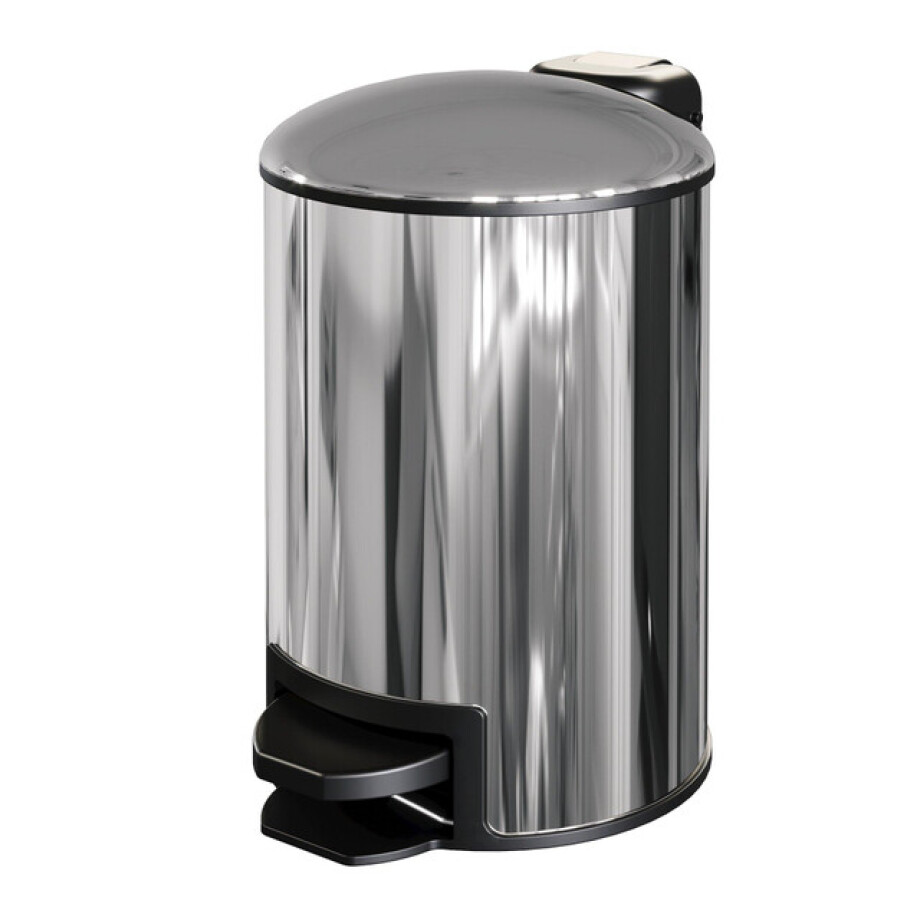 BRAUER Pedaalemmer - 3L - chroom 5-CE-216 afbeelding 1