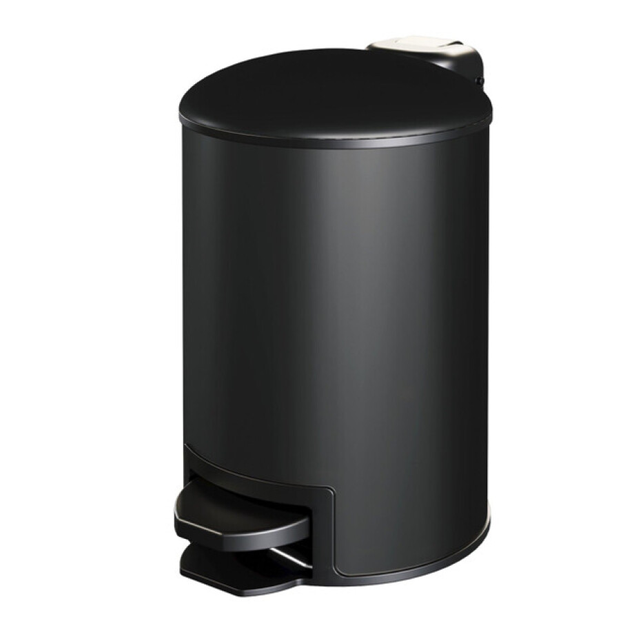 BRAUER Pedaalemmer - 3L - mat zwart 5-S-216 afbeelding 1