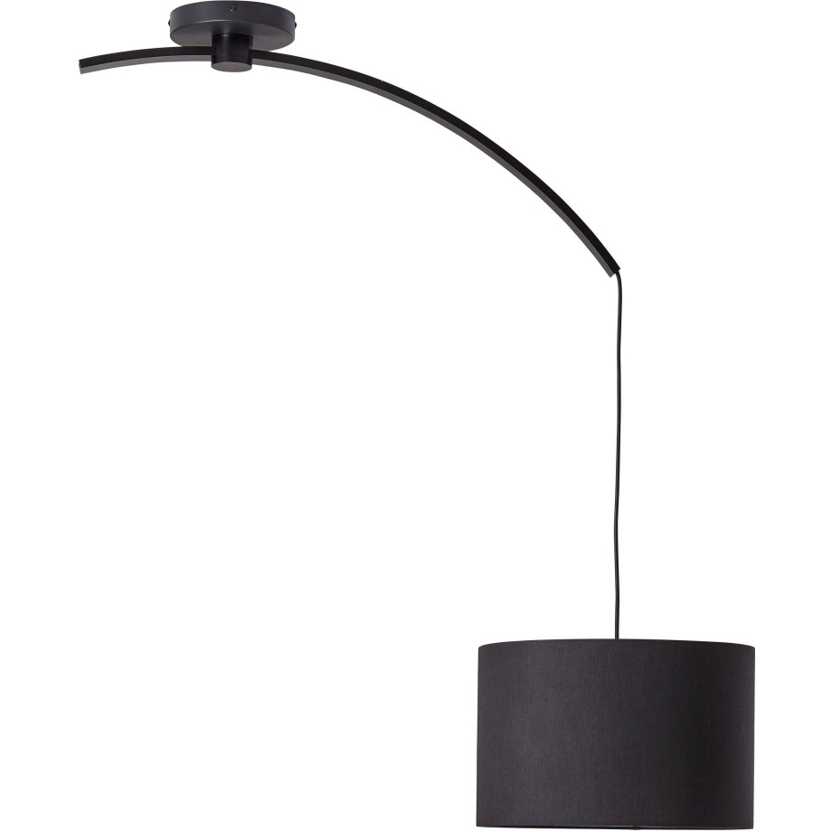 Brilliant Leuchten Hanglamp Daria Hanglamp met verlengstuk zwart (1 stuk) afbeelding 1