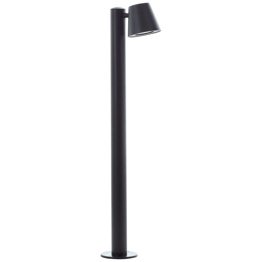 Brilliant Leuchten Staande lamp voor buiten Bari Buitenstaande lamp, 80 cm, GU10, IP44, metaal/kunststof, zwart (1 stuk) afbeelding 1