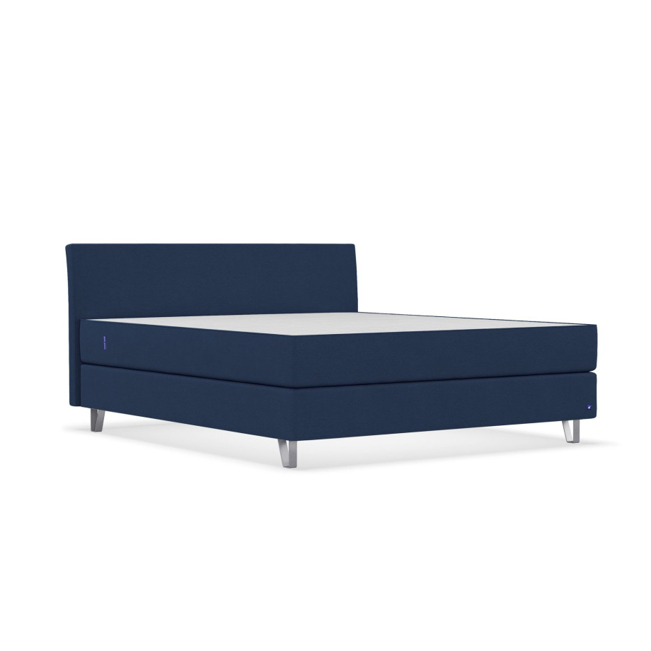 BRUNO Original boxspring 180x200cm in Blauw | Bekroond design volgens Duitse kwaliteitsmaatstaven afbeelding 1