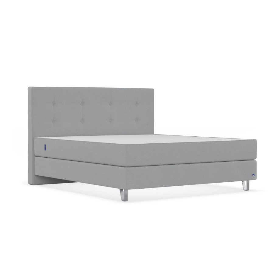 BRUNO Original boxspring 180x200cm in Licht grijs | Bekroond design volgens Duitse kwaliteitsmaatstaven afbeelding 1