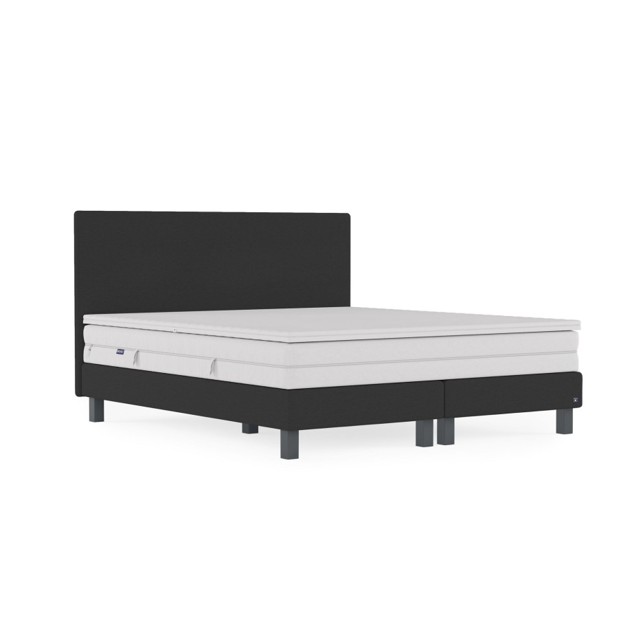 BRUNO Comfort boxspring 180x200cm in Antraciet | 100 jaar kwaliteitservaring voor de beste prijs afbeelding 