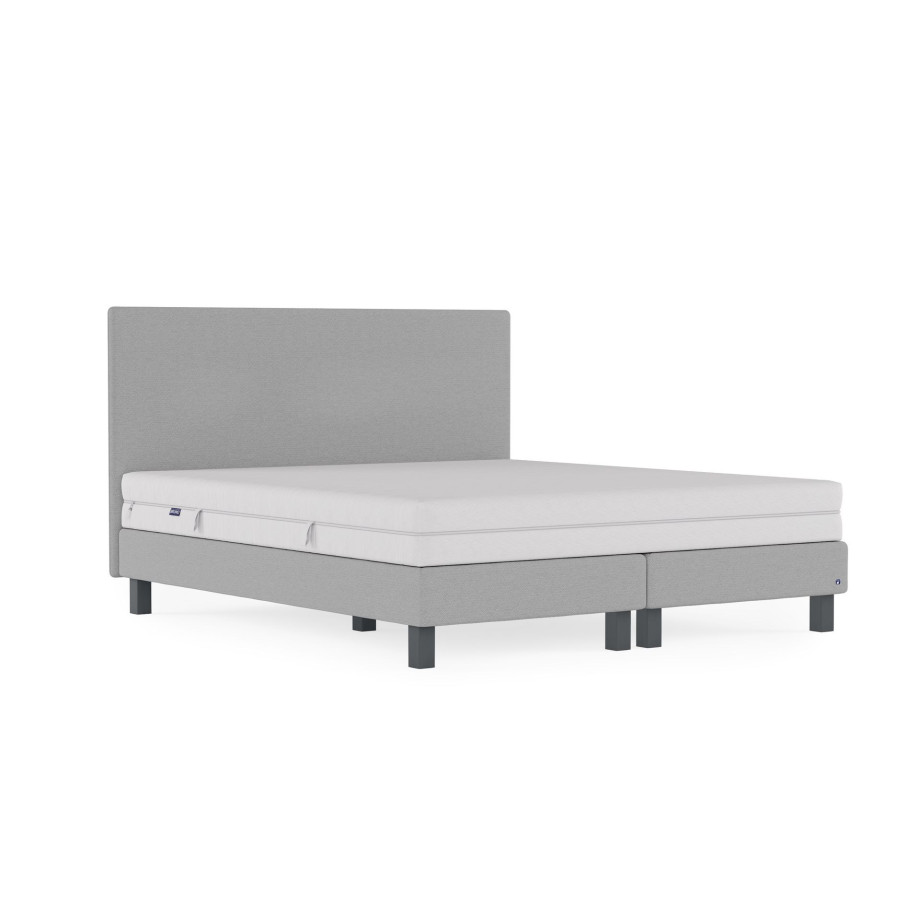 BRUNO Comfort boxspring 180x200cm in Licht grijs | 100 jaar kwaliteitservaring voor de beste prijs afbeelding 