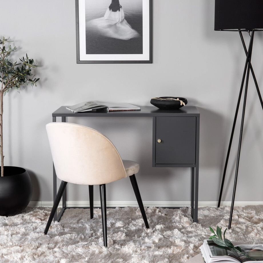 Nohr Bureau 'Shaune' 95 x 45cm, kleur Grijs afbeelding 1