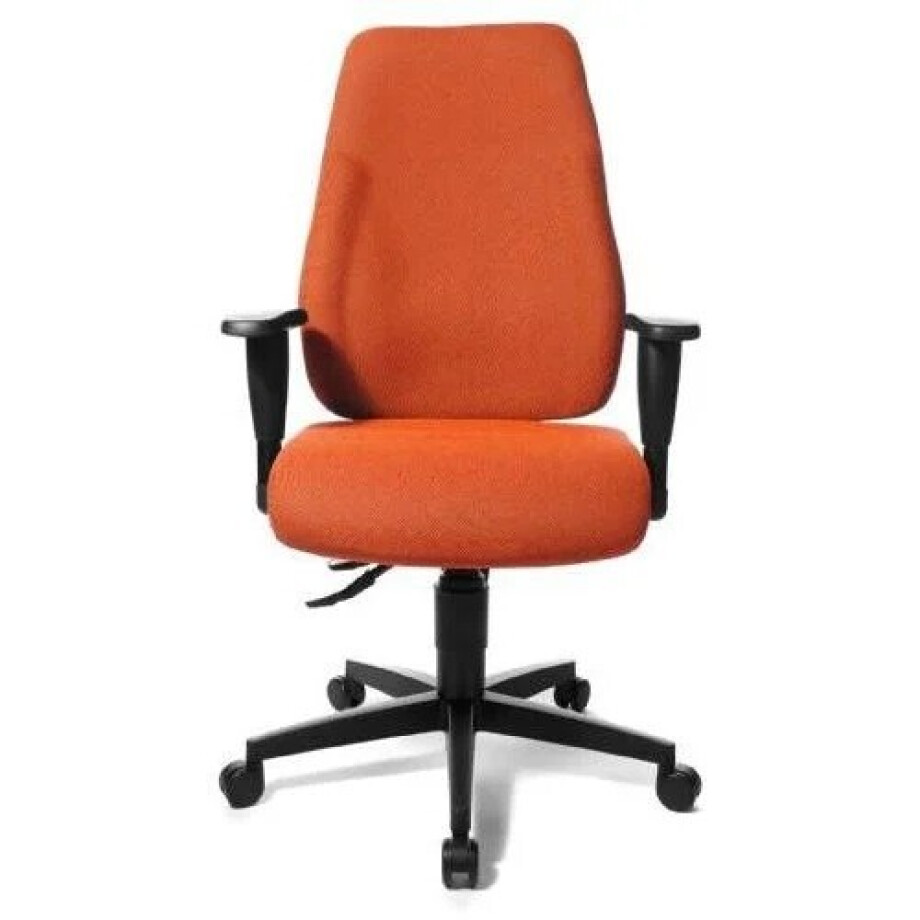 Bureaustoel Lady Sitness in Oranje Bureaustoel Lady Sitness in Oranje afbeelding 1