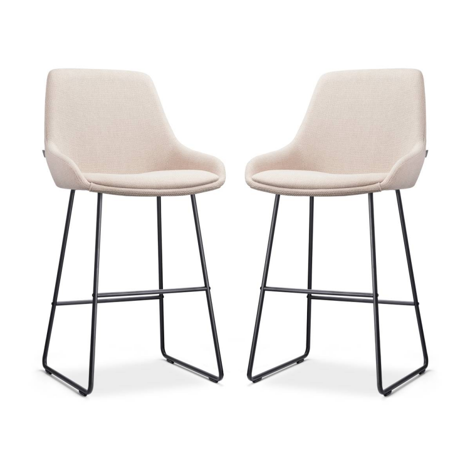 Set van 2 barstoelen Nino-Isa | Nolon Set van 2 barstoelen Nino-Isa | Nolon afbeelding 1