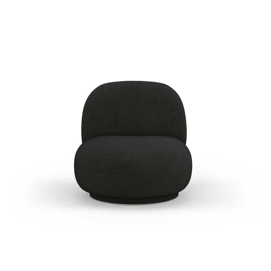 Draaibare fauteuil Chuck bouclé | Micadoni Home Draaibare fauteuil Chuck bouclé | Micadoni Home afbeelding 1