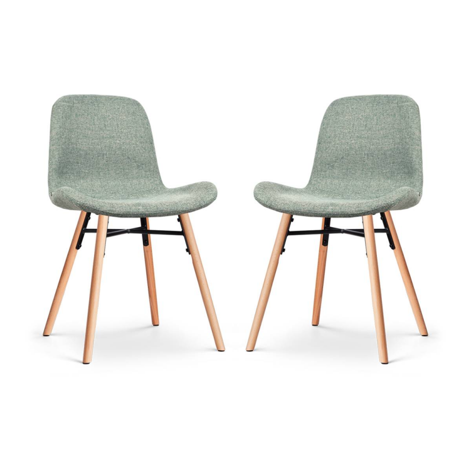 Set van 2 eetkamerstoelen Nena-Fé | Nolon afbeelding 1