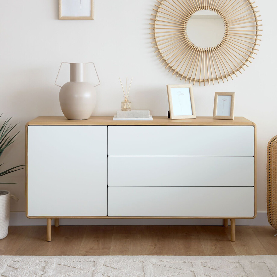 Kave Home Dressoir 'Anielle' Essen, 150cm Kave Home Dressoir 'Anielle' Essen, 150cm afbeelding 1