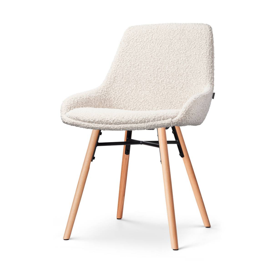 Eetkamerstoel Nena-Isa bouclé | Nolon afbeelding 1