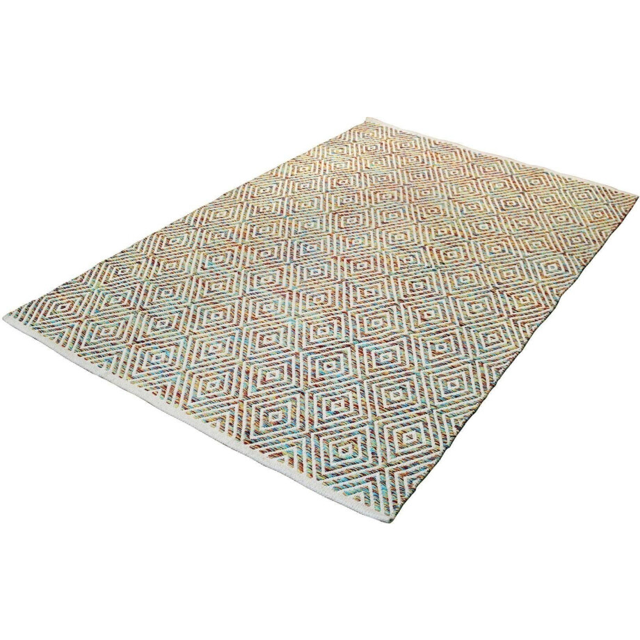 calo-deluxe Vloerkleed Luba 333 puur katoen, woonkamer afbeelding 1