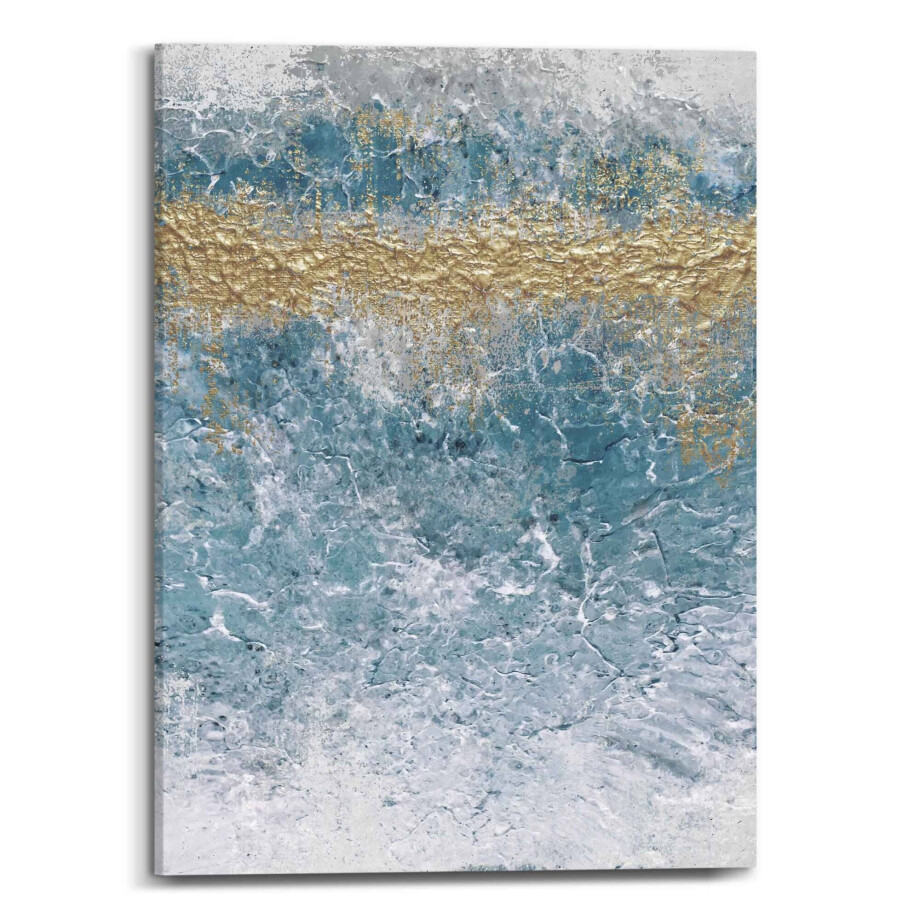Canvas Abstract Passion | Orangewallz afbeelding 1