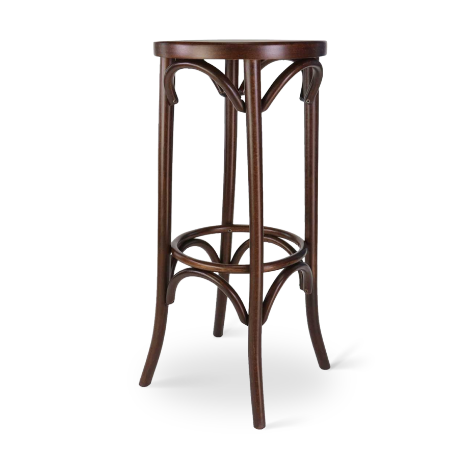 Carel houten barkuk walnoot - 80 cm Carel houten barkuk walnoot - 80 cm afbeelding 1