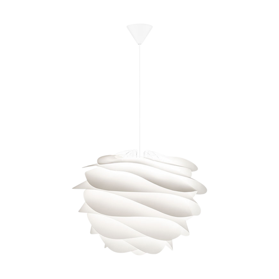 Carmina Medium hanglamp white - met koordset wit - Ø 48 cm afbeelding 1