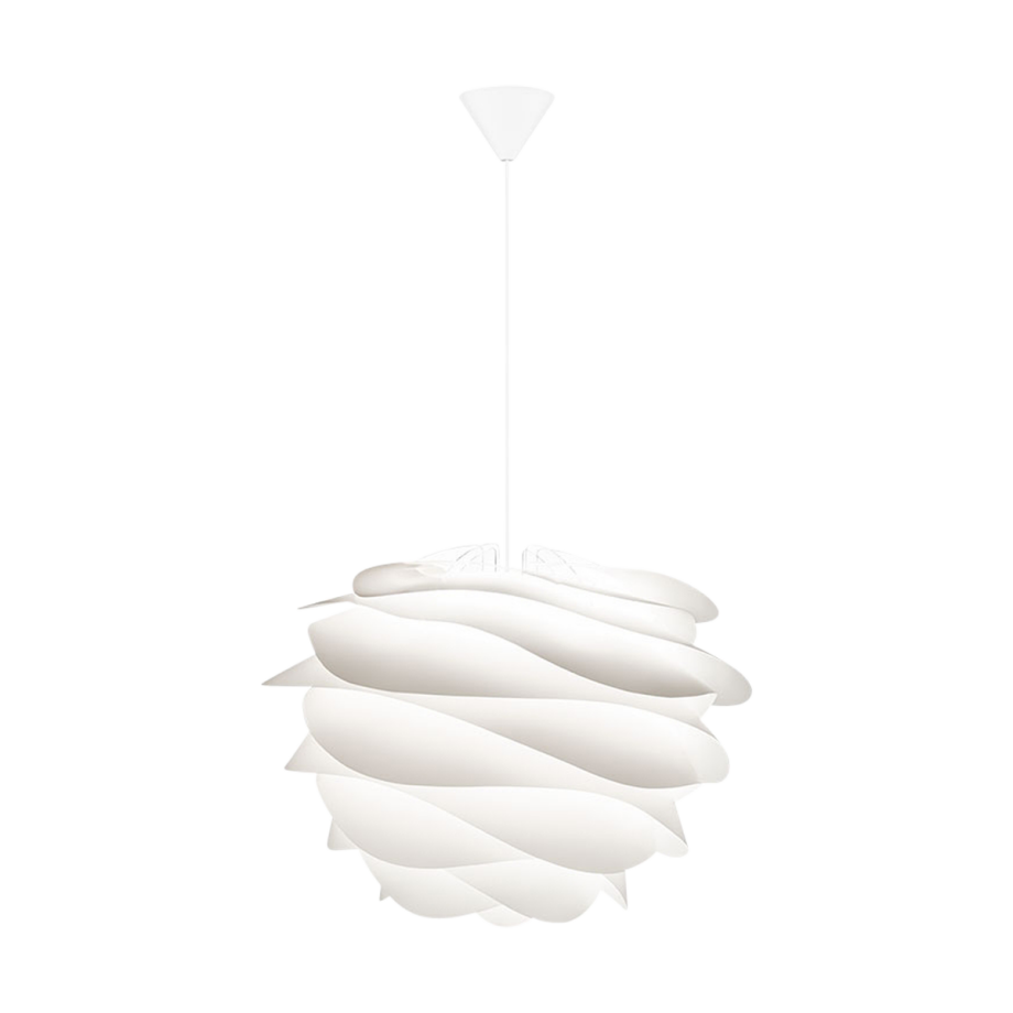 Carmina Medium hanglamp white - met koordset wit - Ø 48 cm Carmina Medium hanglamp white - met koordset wit - Ø 48 cm afbeelding 1