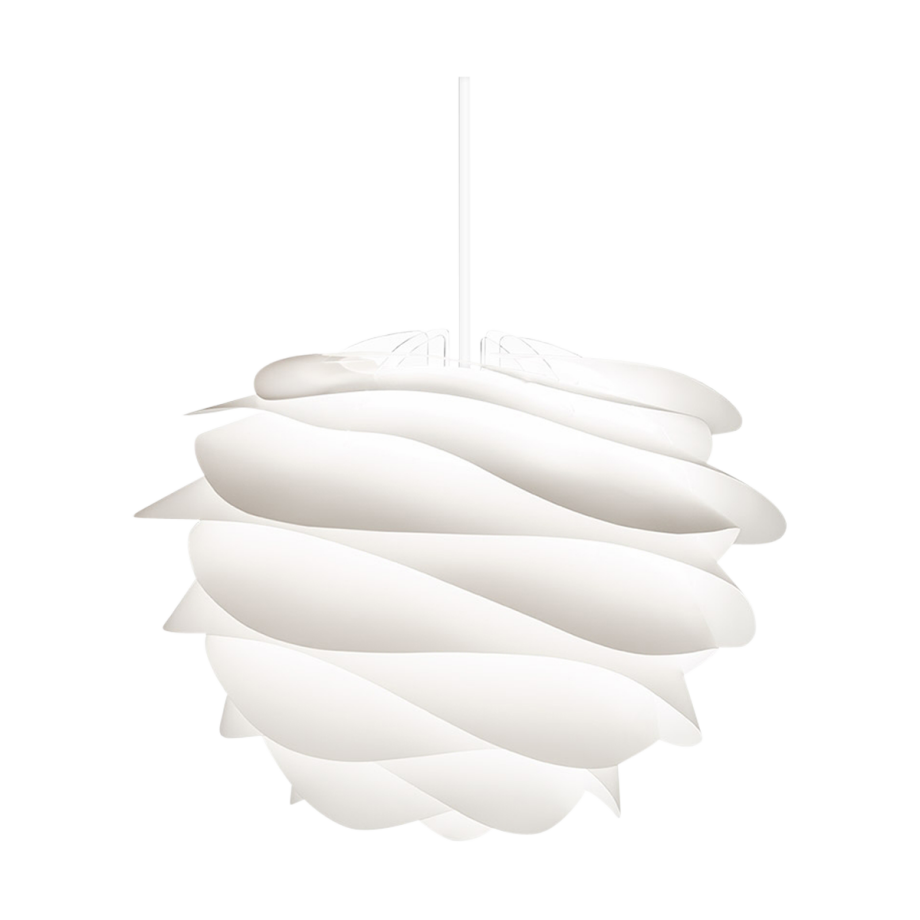 Carmina Mini hanglamp white - met koordset wit - Ø 32 cm Carmina Mini hanglamp white - met koordset wit - Ø 32 cm afbeelding 1